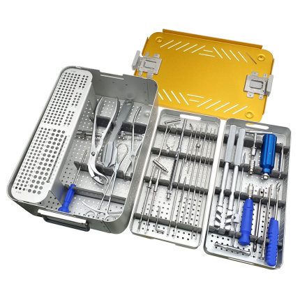 Orthopedic AO Lower Limb Locking Plate Instrument Kit Surgical Set Basic Major German Stainless Steel Manual
