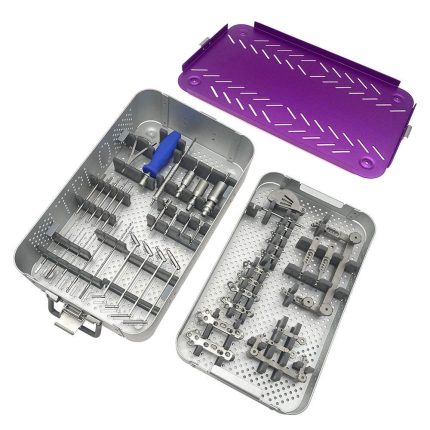 High Quality Stainless Steel TPLO Plate Set and Jig Kit Manual Power Source Orthopedic Instruments for Animal Care