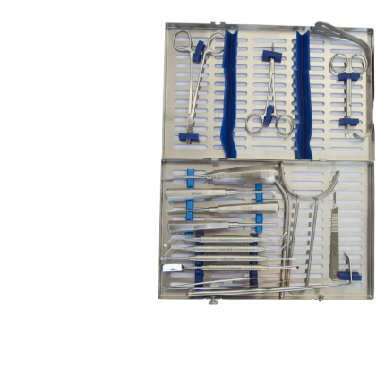 Oral Dental Surgical Kit Manual Power Dental Implant Surgery Equipment Includes Extracting Elevators Surgical Instruments