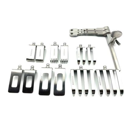 Cloward blade retractor set stainless steel spine surgery multi blade retractor kit for hospital clinic use usa europe